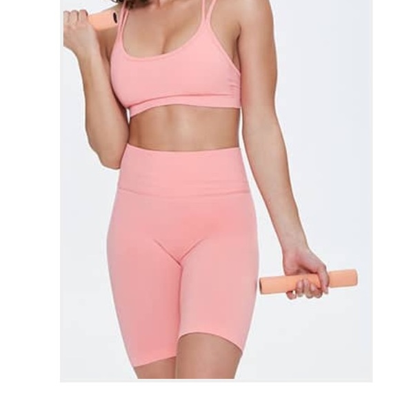 Forever 21 Pants - Forever 21 neon bike short